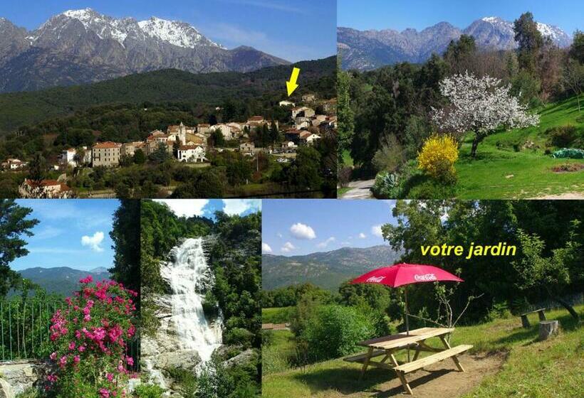 住宿加早餐  Chambre Independante Et Aménagée 25 Kms Ajaccio