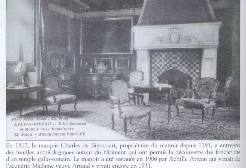 تختخواب و صبحانه Manoir De La Rémonière