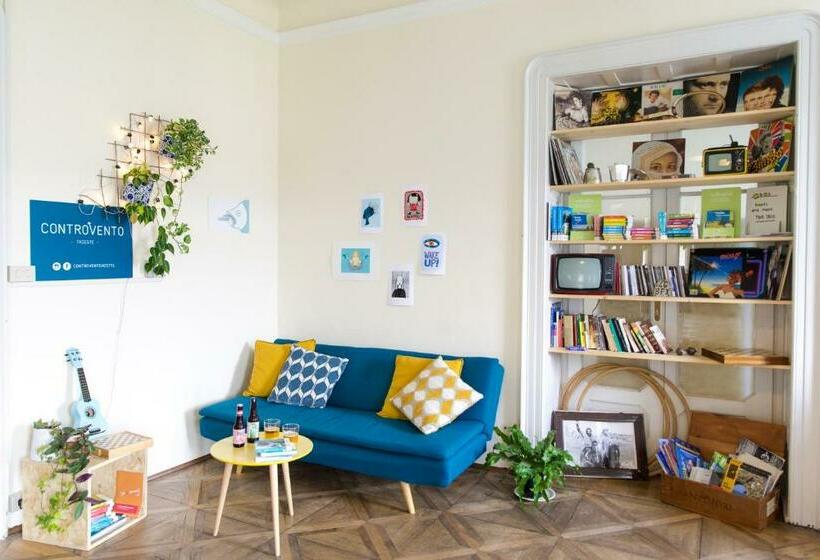 هاستل Controvento