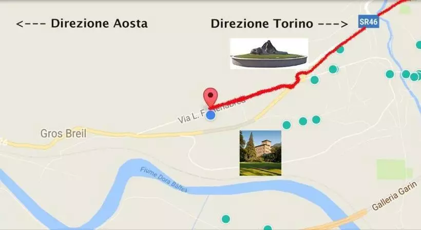 Aamiaismajoitus (B&B) Au Coin Du Chateau