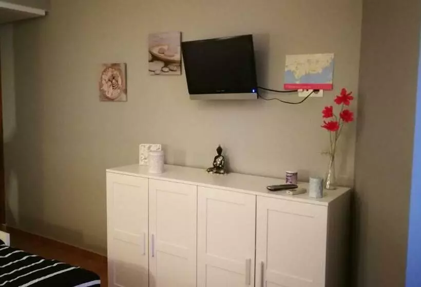 Aamiaismajoitus (B&B) Benalmadena ,apartamento Estudio Primera Línea De Playa