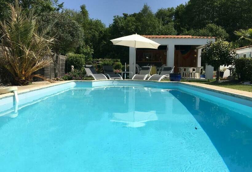 住宿加早餐  La Ferme Du Preneau