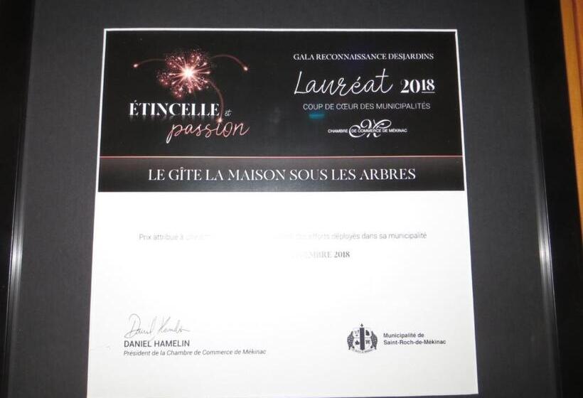 צימר La Maison Sous Les Arbres