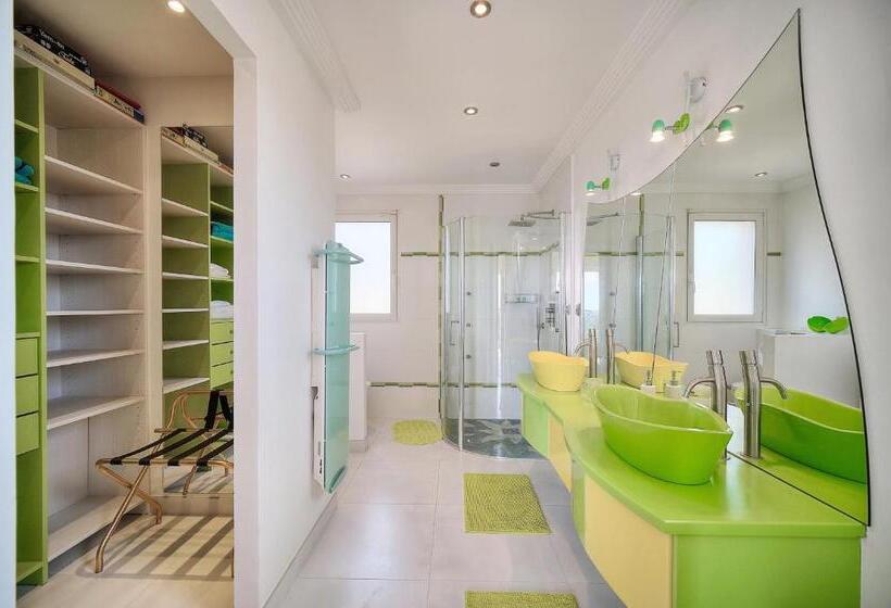 مبيت وإفطار Havre De Paix 5 étoiles Prestige Jacuzzi, Hammam, Sauna, Piscine Chauffée Mougins Cannes Grasse