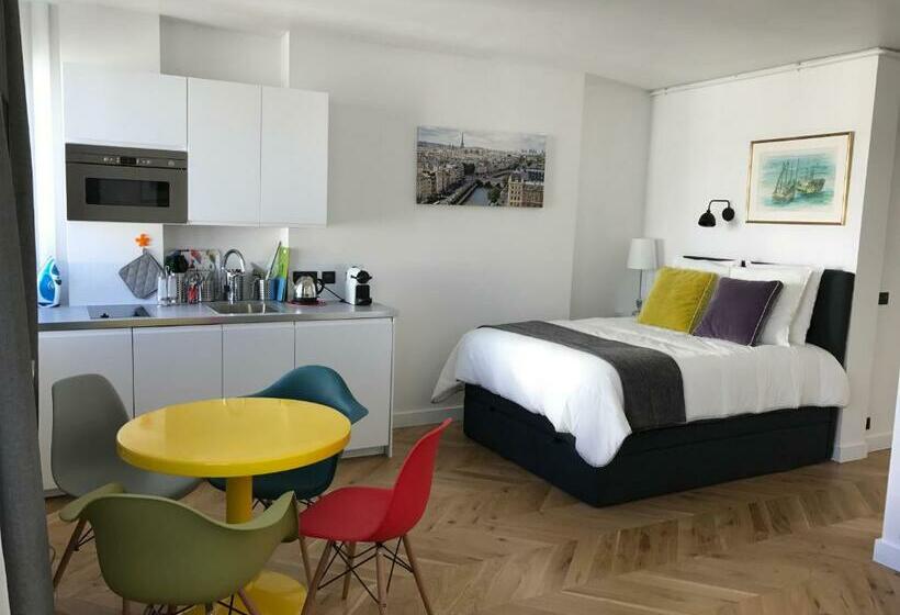 ベッドアンドブレックファースト Appartement Seine Et Marais