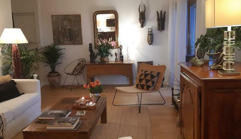 ベッドアンドブレックファースト Bohème Chic Trama Direct Aéroport Et Bordeaux Centre Station Alfred De Vigny 4mn De L Appartement Pa