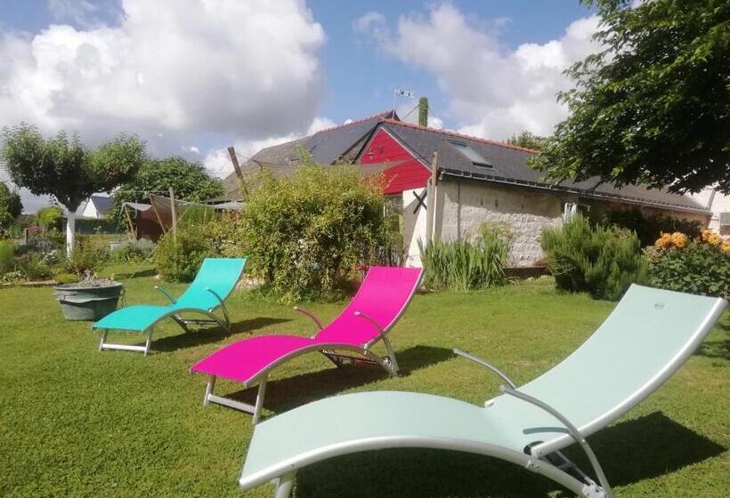 住宿加早餐 Saumur Loire Chambres Et Gîte