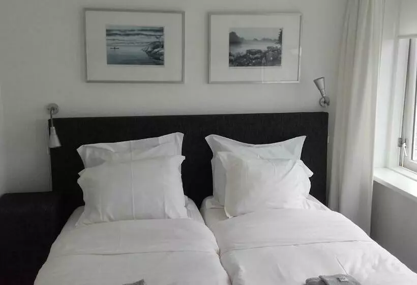 تختخواب و صبحانه Pension  T Hofje 350 Meter Van Het Strand