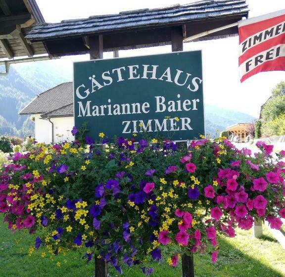 مبيت وإفطار Gästehaus Marianne Baier