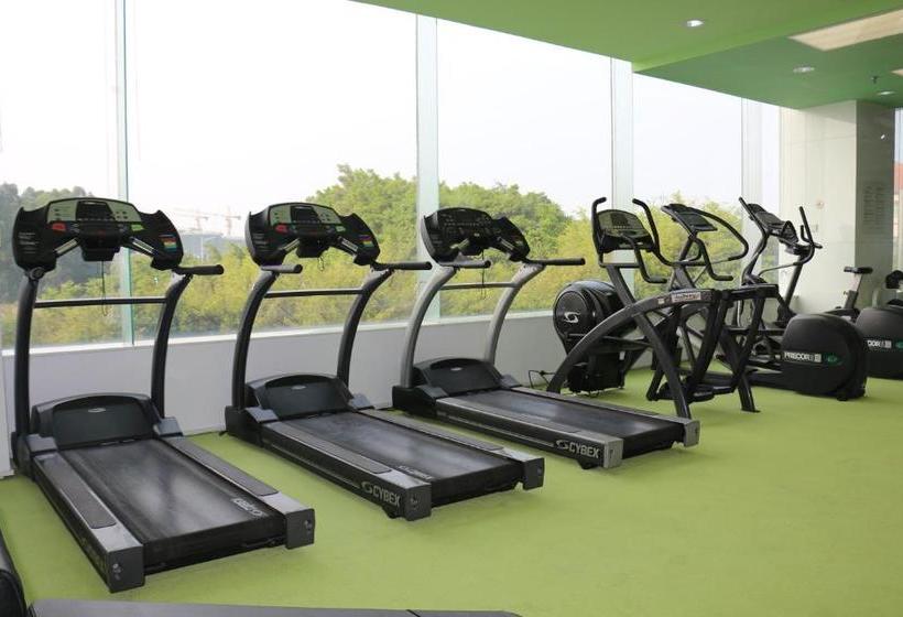 ホテル Guangzhou Nansha Pearl River Delta World Trade Center Tower