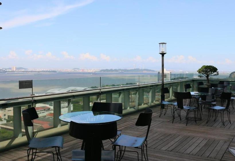 ホテル Guangzhou Nansha Pearl River Delta World Trade Center Tower