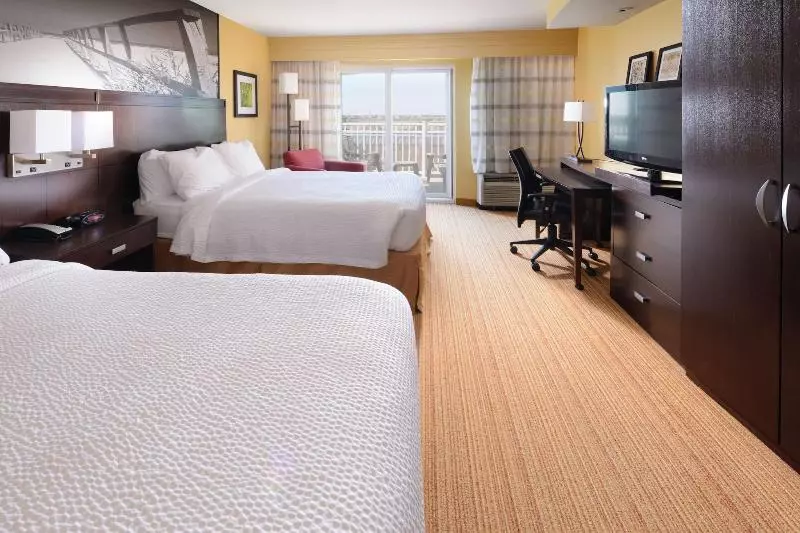 ホテル Courtyard By Marriott Galveston Island