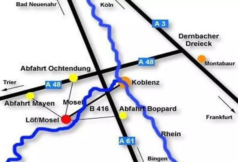 Moselstern Parkhotel Krähennest