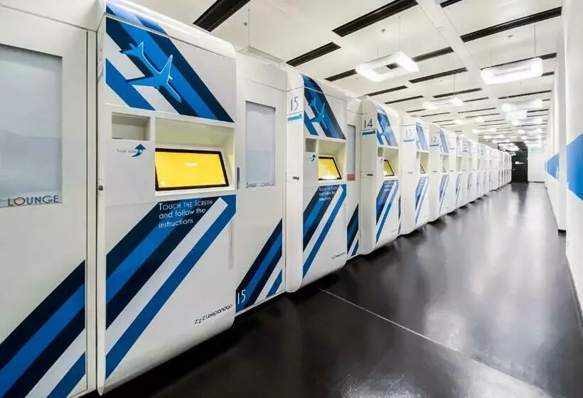 هتل کپسول Resting Pods   Zzzleepandgo Wien Airport