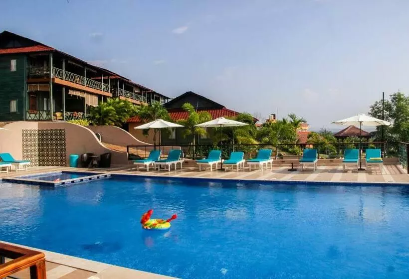 ホテル Oxygen Resorts Morjim, Goa