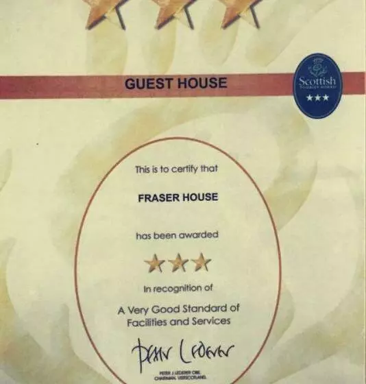 تختخواب و صبحانه Fraser House