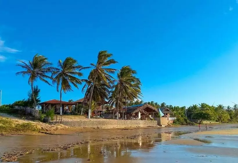 Retkeilymaja Pousada Chalé Dos Ventos Praia De Caetanos Em Amontada