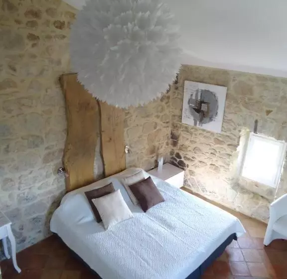 Aamiaismajoitus (B&B) Le Mas Des Monèdes