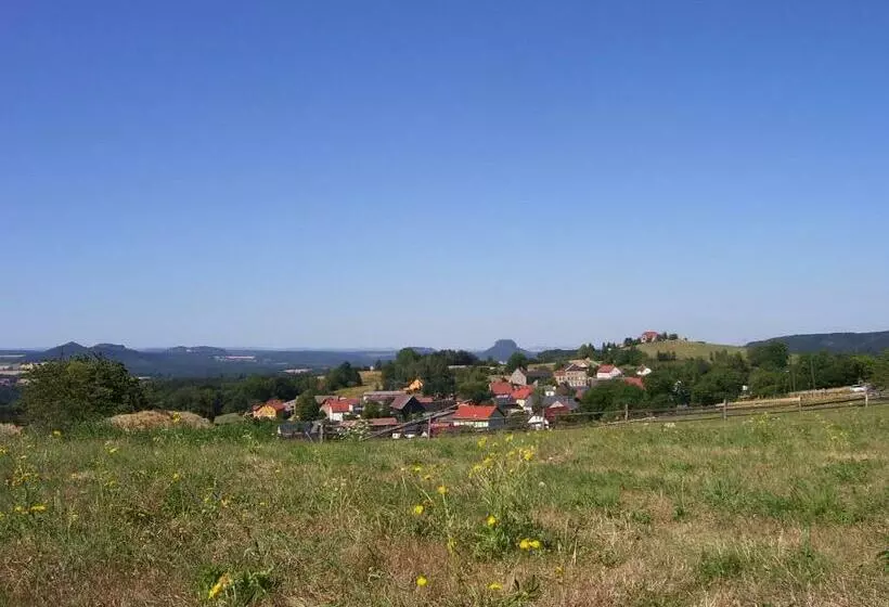 ペンション Günstiges Doppelzimmer Sächsische Schweiz