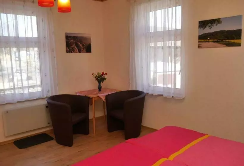 ペンション Günstiges Doppelzimmer Sächsische Schweiz