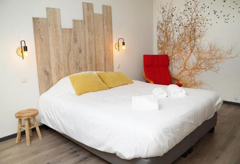 تختخواب و صبحانه Sensup à 5min De Pairi Daiza