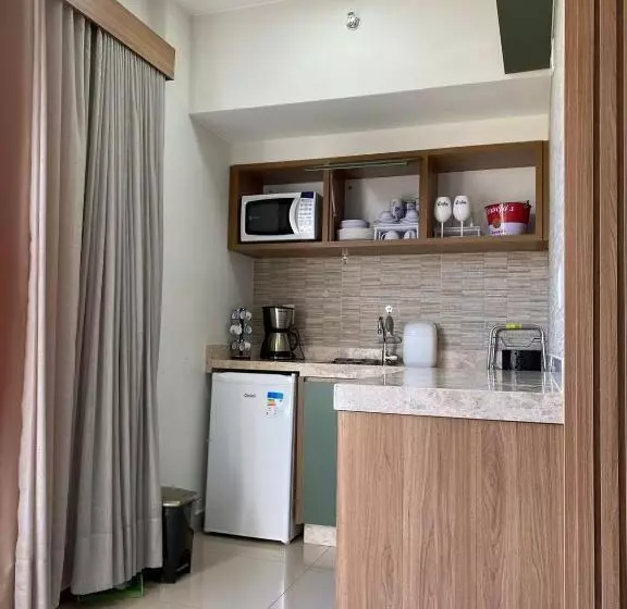 Park Veredas   Flat Excepcional, Com Mobília De Alto Padrão