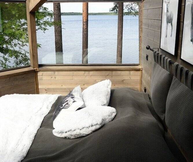 酒店 Revontuli Resort Rooms