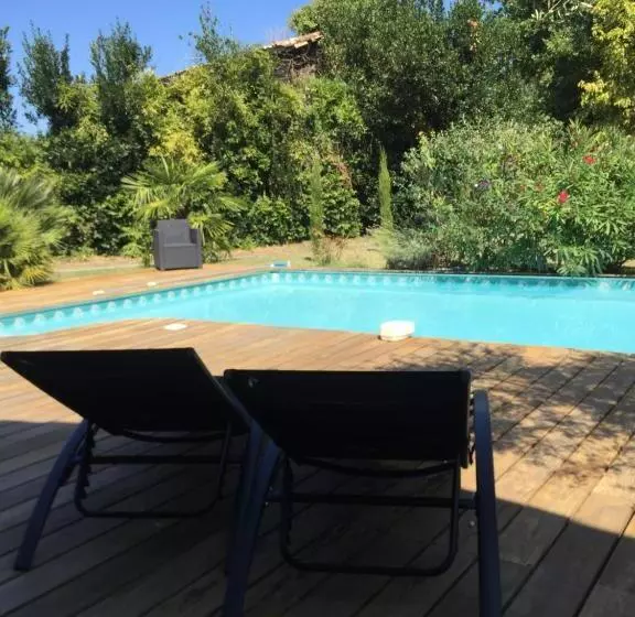 Aamiaismajoitus (B&B) Le Gite De La Canopée De Mios