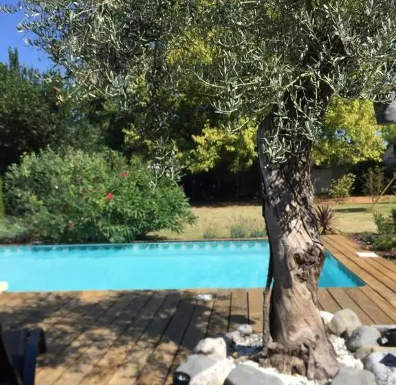 Aamiaismajoitus (B&B) Le Gite De La Canopée De Mios