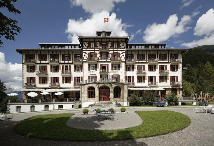 酒店 Kurhaus Bergün