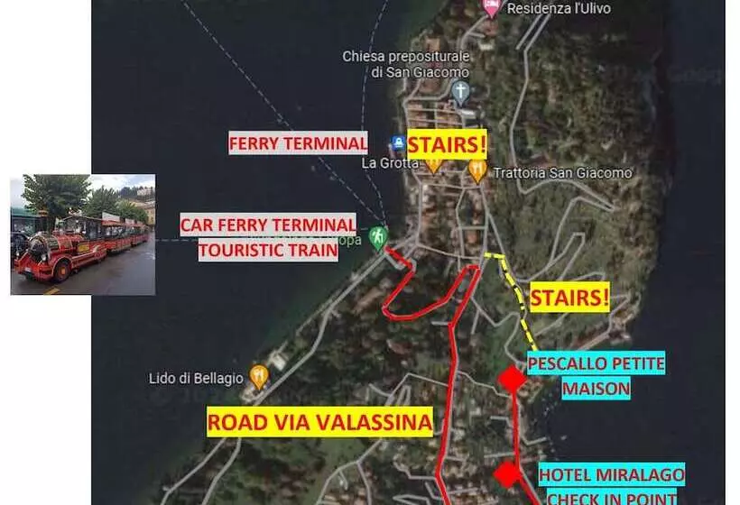 هتل Miralago B&b And Apartments