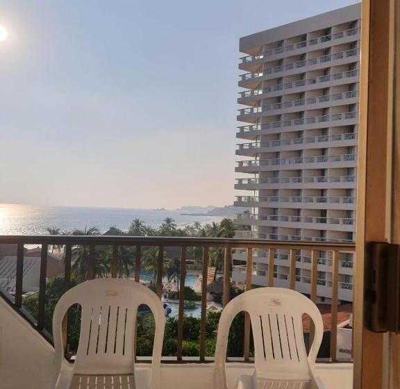 Enna Inn Ixtapa Departamento 01 Recamara Vista Mar