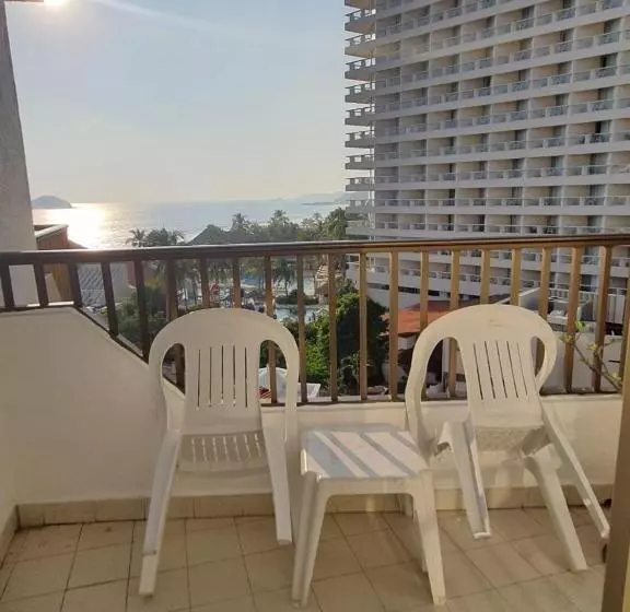 Enna Inn Ixtapa Departamento 01 Recamara Vista Mar