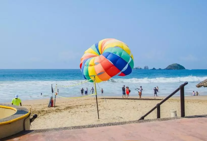 Enna Inn Ixtapa Departamento 01 Recamara Vista Mar