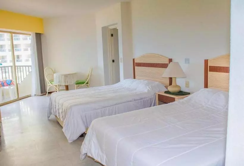 Enna Inn Ixtapa Departamento 01 Recamara Vista Mar