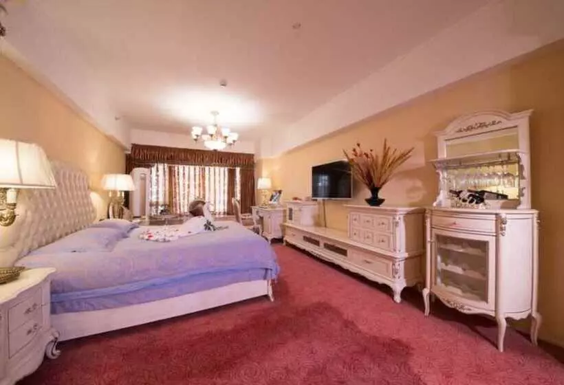 בית מלון כפרי Chengdu Longhu Beach