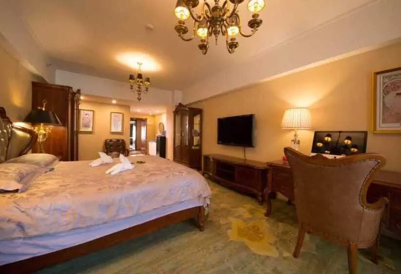 בית מלון כפרי Chengdu Longhu Beach