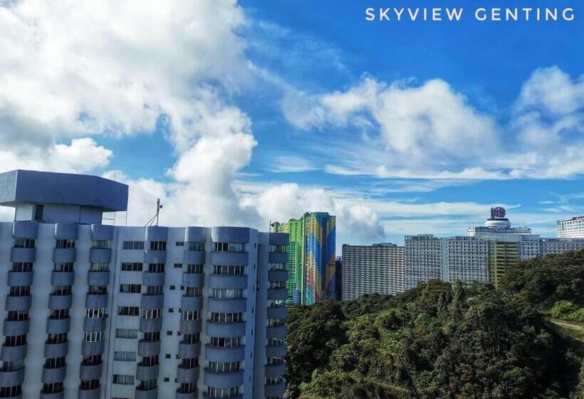 مبيت وإفطار 5 6 Pax Family Room Skyview Golden Hills, Genting Highlands