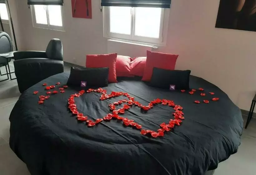 تختخواب و صبحانه Ds Plaisir Love Room Avec Sauna, Jacuzzi à Nancy