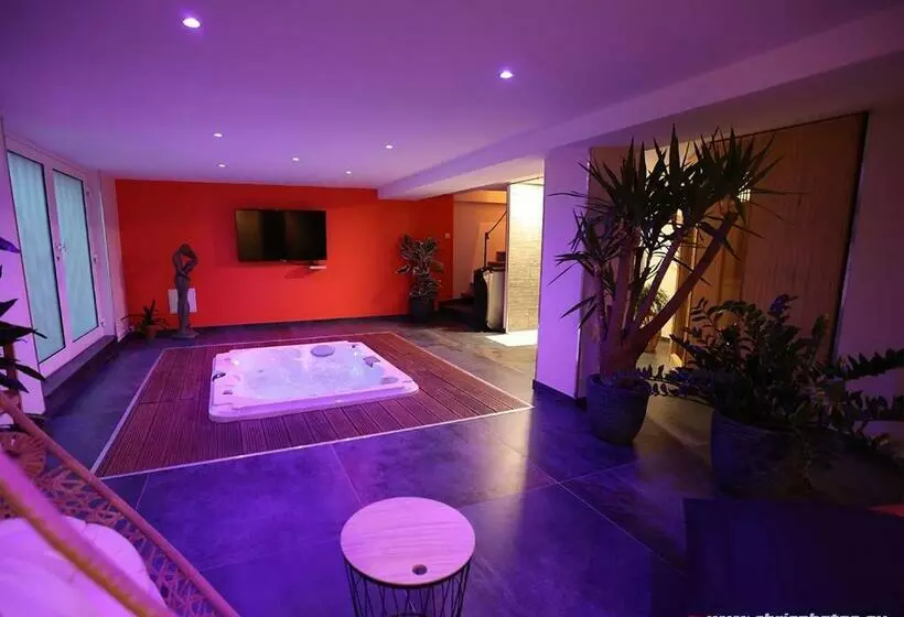 تختخواب و صبحانه Ds Plaisir Love Room Avec Sauna, Jacuzzi à Nancy