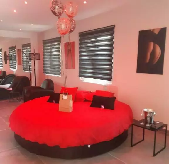 تختخواب و صبحانه Ds Plaisir Love Room Avec Sauna, Jacuzzi à Nancy