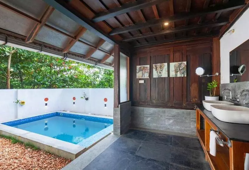 Aamiaismajoitus (B&B) Deshadan S Tarangi Beach Villas,marari