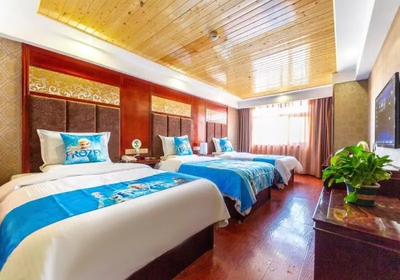 هتل Greentree Inn Lanzhou Railway Station East Road Business
