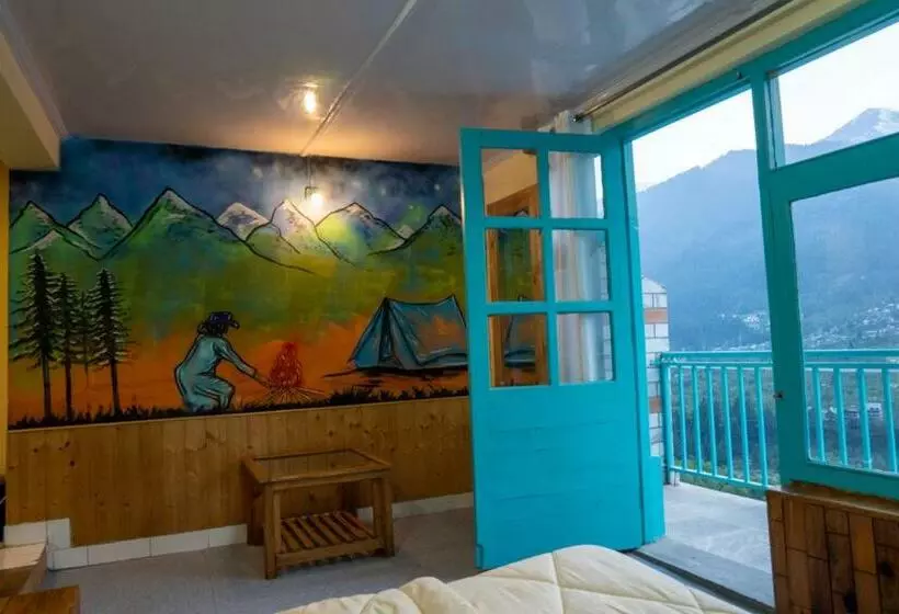 ユースホステル The Vagabond Manali