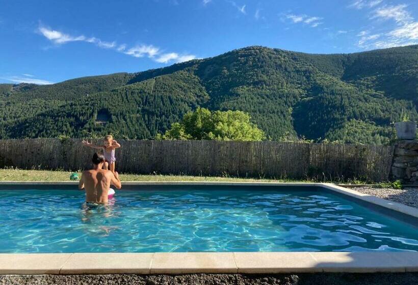 צימר La Ferme De Chalas, Chambres D Hôtes écologique