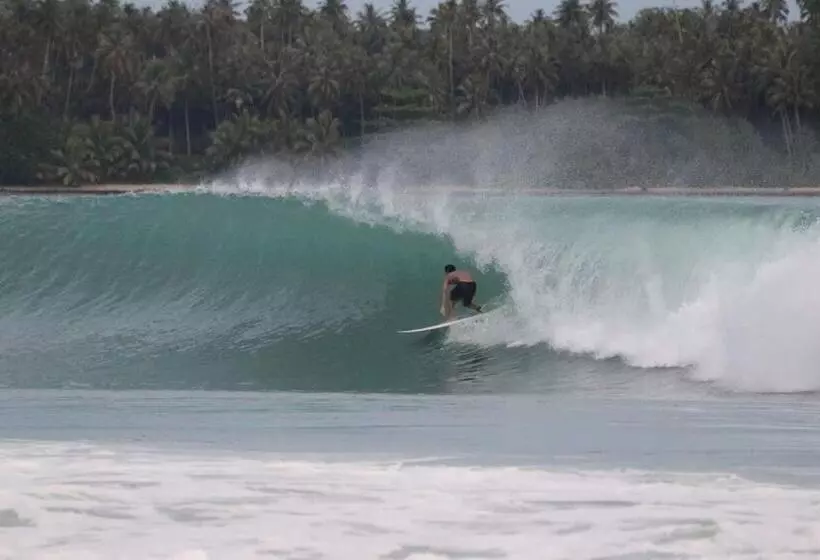 Aamiaismajoitus (B&B) New Raya   Nias Beach Bungalows