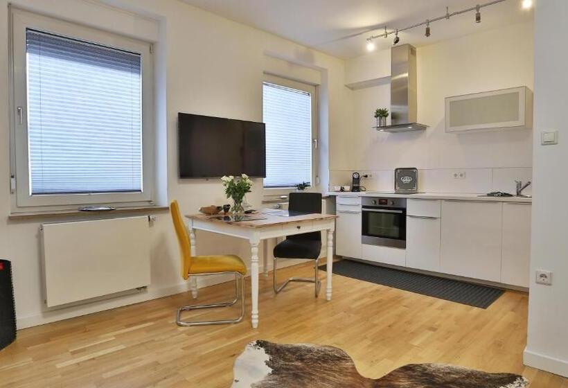 酒店 Prinz Carl   Apartments Mit Klimaanlage