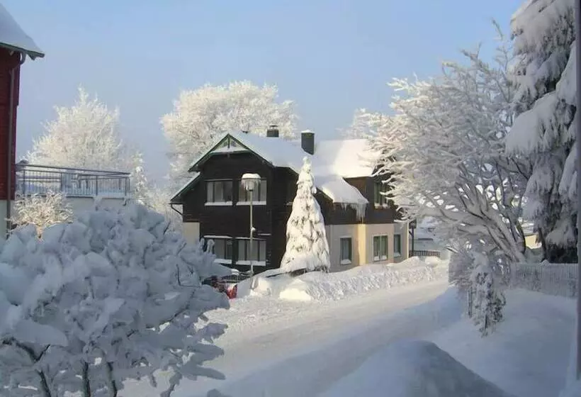 Otel Pension & Ferienwohnung Oberhof 810 M