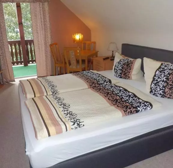 酒店 Ferienquartier Waldblick