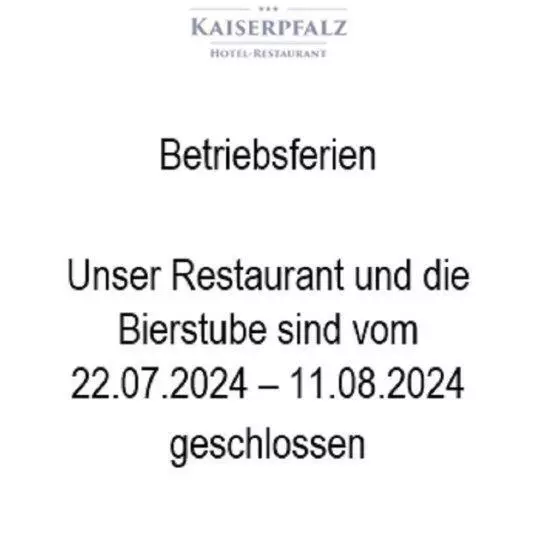 Szálloda Kaiserpfalz